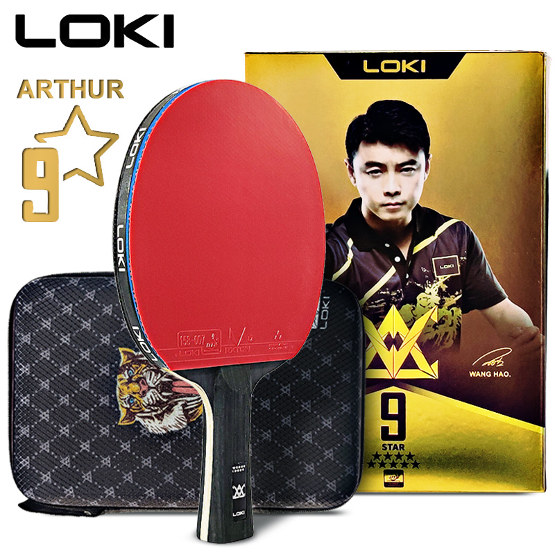 Table Tennis Xiom - Loki arthur 9 estrelas raquete de