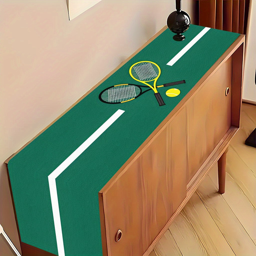 Table Tennis News Today - Toalha de Mesa Vibrante com Estampa