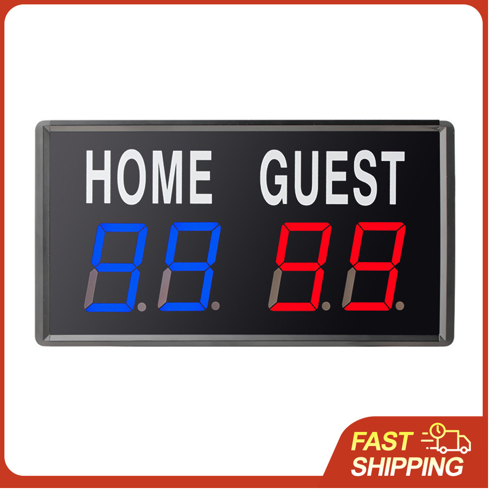 Table Tennis Scoreboard - Placar Eletrônico LED de 4 Dígitos