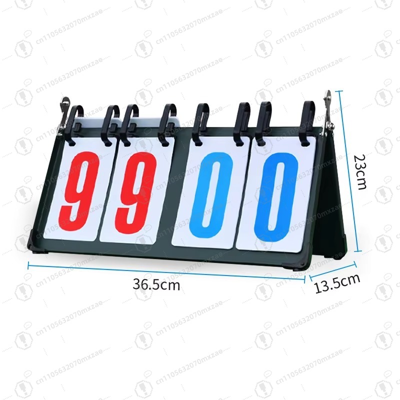 Table Tennis Scoreboard - Placar portátil flip de mesa, placar