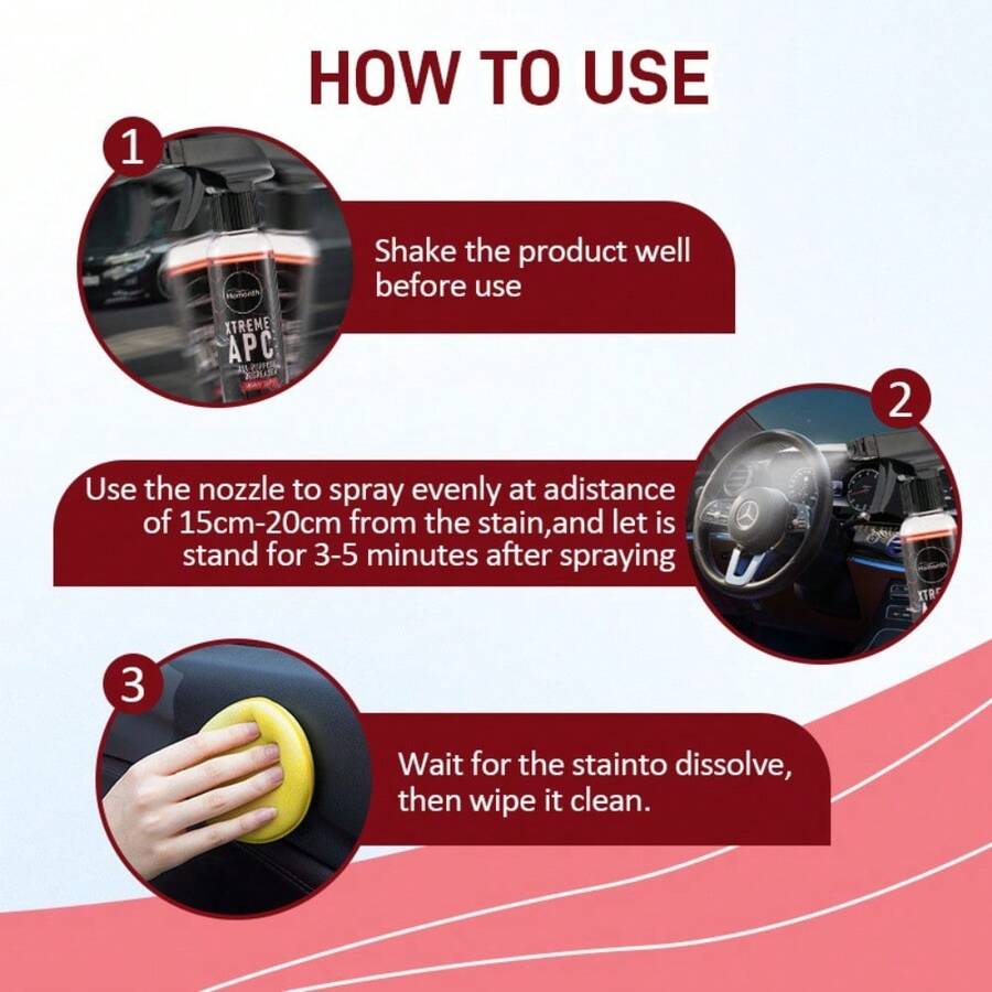 Limpador de interior de carro  - Rubber Cleaner Foam avaliação e preço