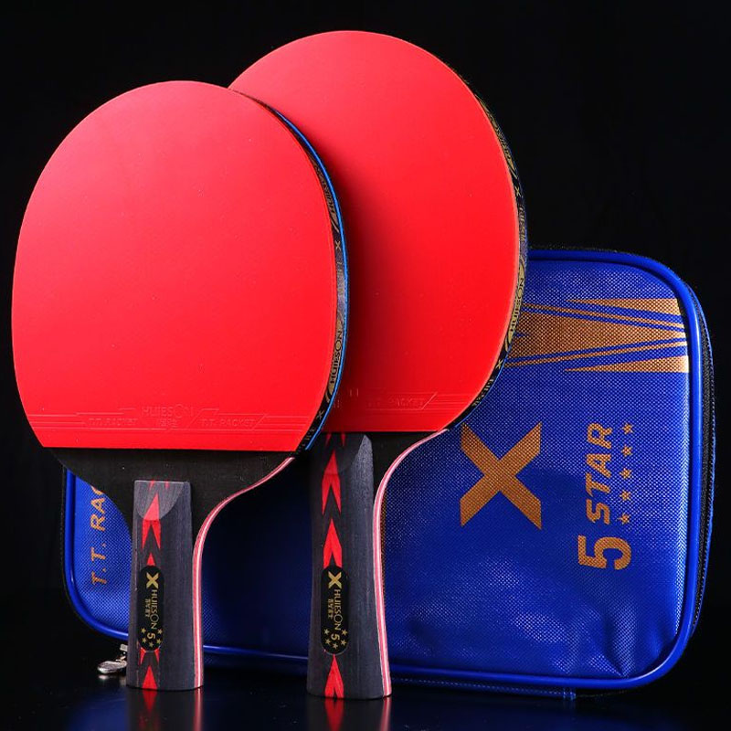 Huieson 5/6 estrelas raquete d - Table Tennis Xiom avaliação e preço