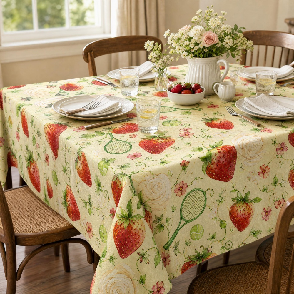 Toalha de Mesa Floral de Moran - Table Tennis News Today avaliação e preço