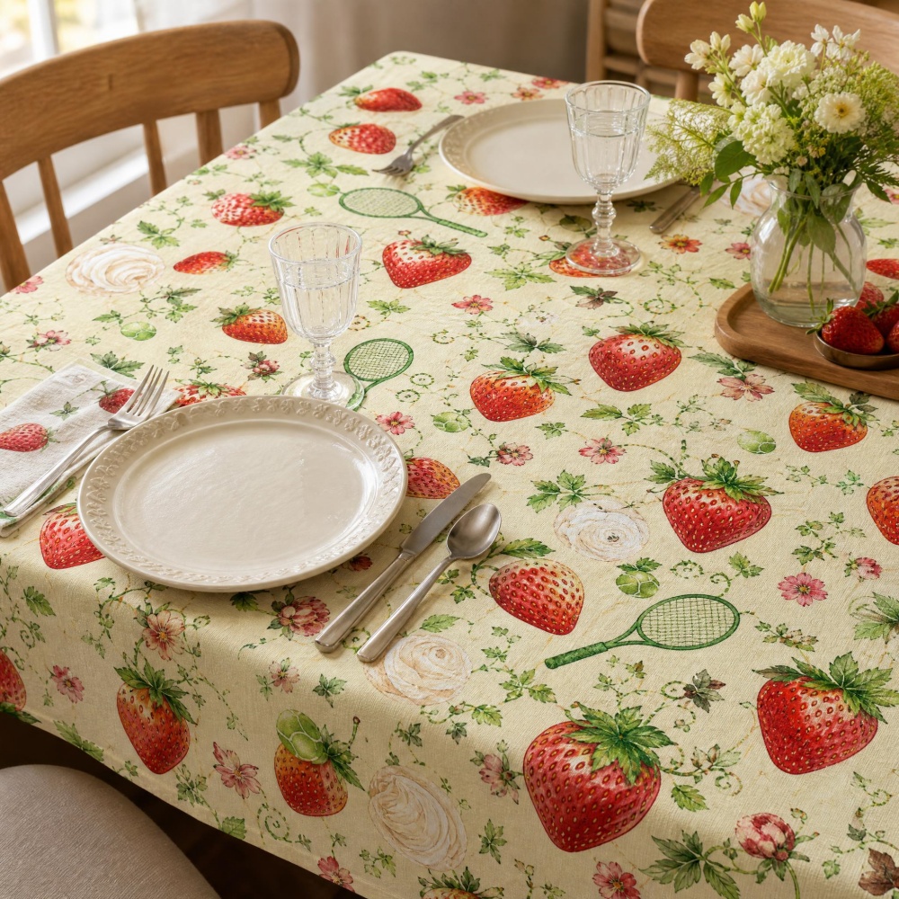 Toalha de Mesa Floral de Moran - Table Tennis News Today avaliação e preço