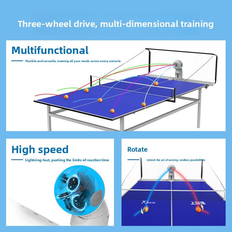 Máquina de servir bolas de tên - Table Tennis Machine avaliação e preço