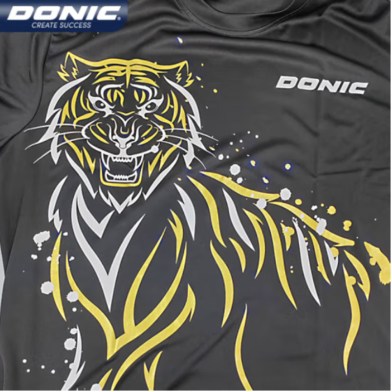 DONIC-Camisola de Ténis de Mes - Table Tennis Outfit avaliação e preço