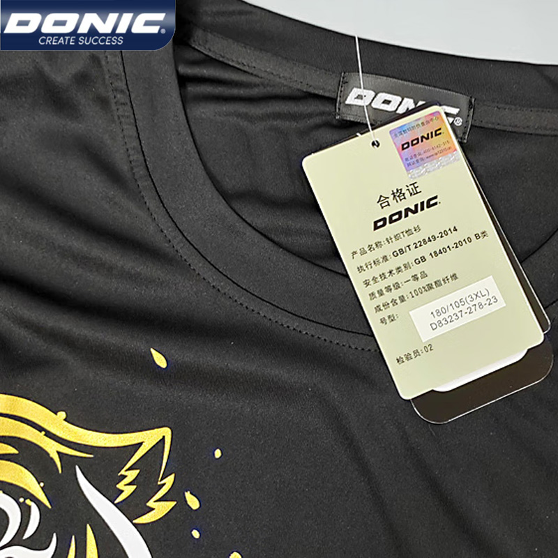DONIC-Camisola de Ténis de Mes - Table Tennis Outfit avaliação e preço