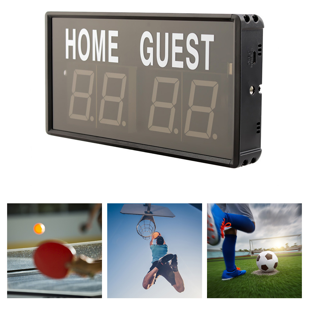 Placar Eletrônico LED de 4 Díg - Table Tennis Scoreboard avaliação e preço