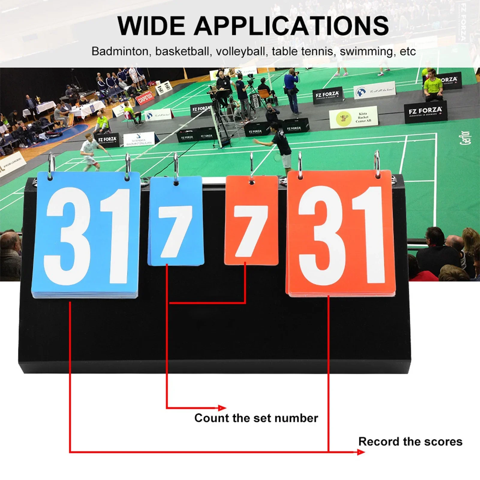 Placar de placar de competição - Table Tennis Scoreboard avaliação e preço