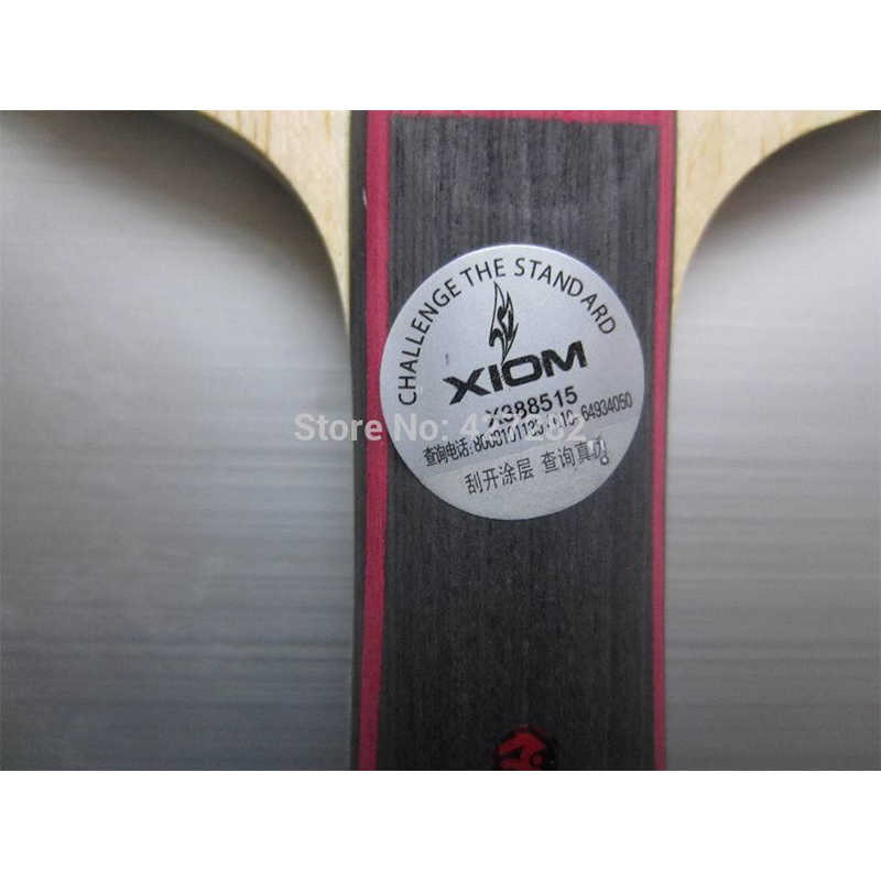 Lâmina de tênis de mesa XIOM S - Table Tennis Xiom avaliação e preço