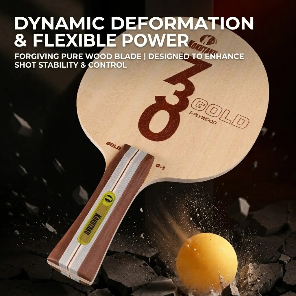 Lâmina de Tênis de Mesa Kokuta - Table Tennis Machine avaliação e preço