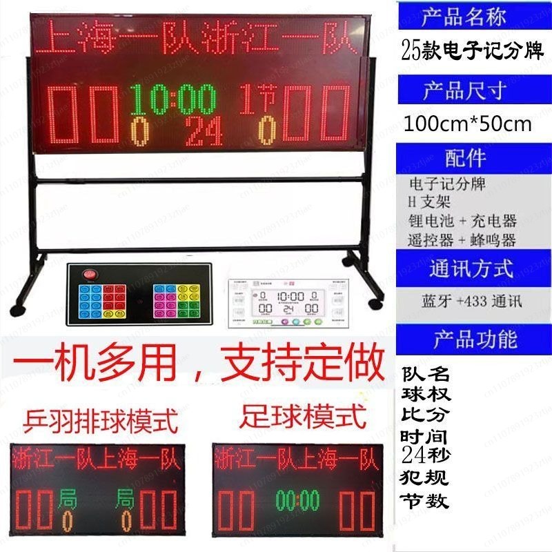 Placar Eletrônico Portátil par - Table Tennis Scoreboard avaliação e preço